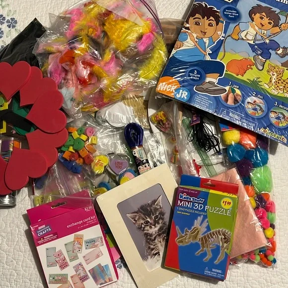 Kids craft lot - Picture 1 of 10